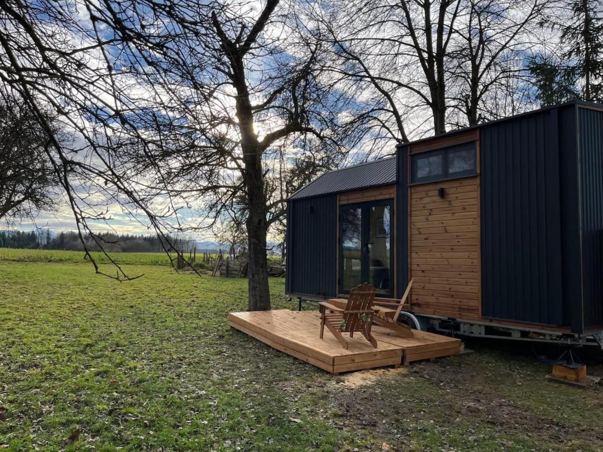 Villa Lisi Grun Tiny House By Tiny Away à Sattledt Extérieur photo